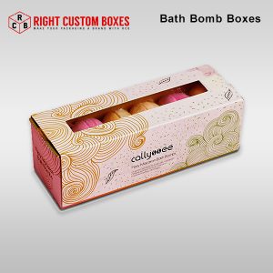 Custom Bath bomb packaging boxes
