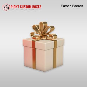Custom favor Boxes